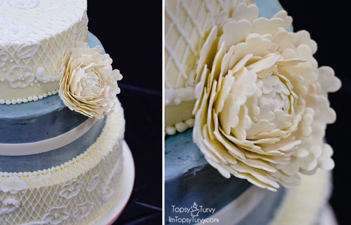 buttercream-lace-wedding-cake-gumpaste-peony