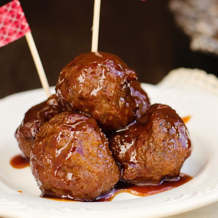 3 Ingredient Potluck Meatballs Recipe - Ashlee Marie - real fun with ...