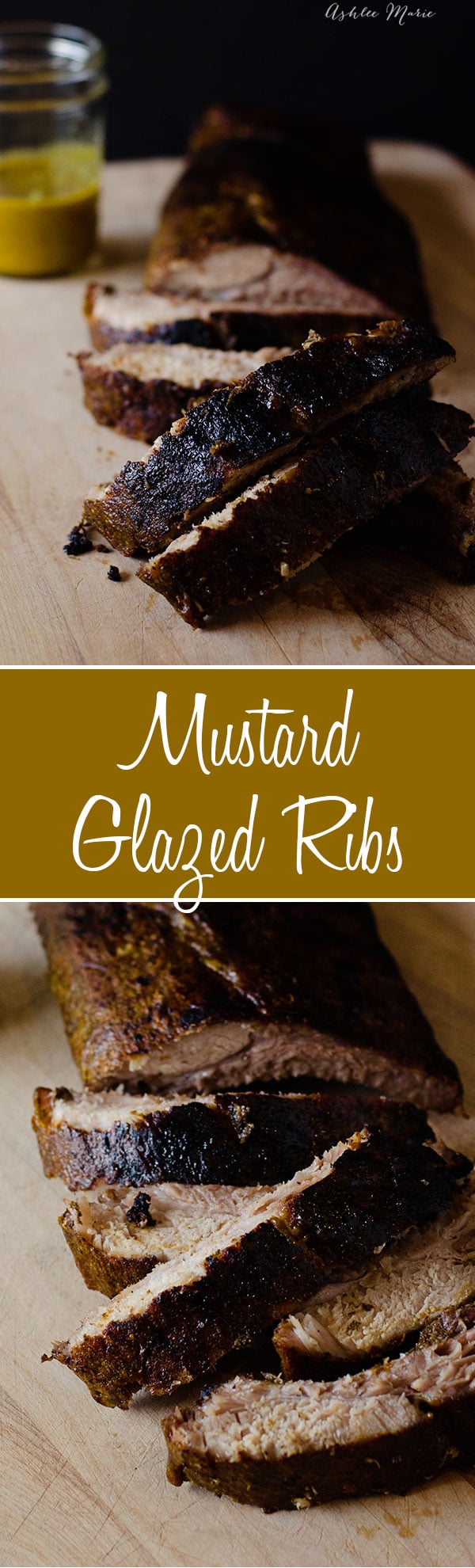 I love ribs in all forms, from ooey gooey to more flavorful, these mustard glazed pork ribs are one of my all time favorites, cook it low and slow, glazing and you will love the results