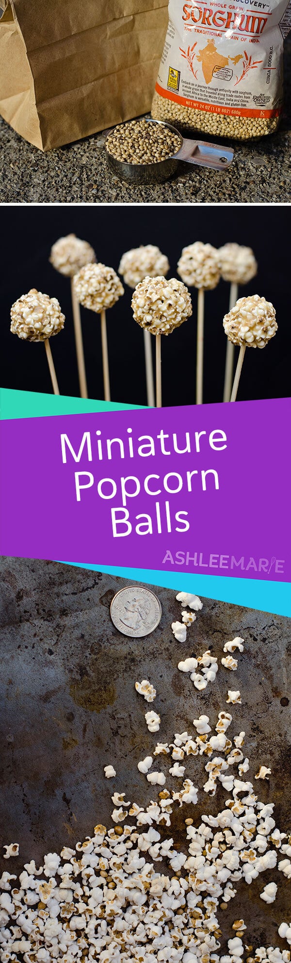 miniature popcorn balls