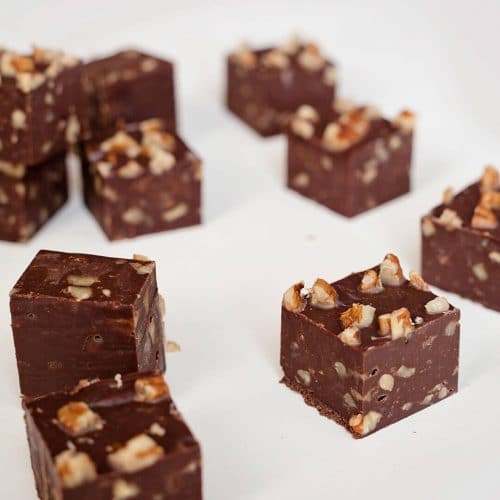 Microwave Chocolate Fudge Recipe Ashlee Marie real fun with real food