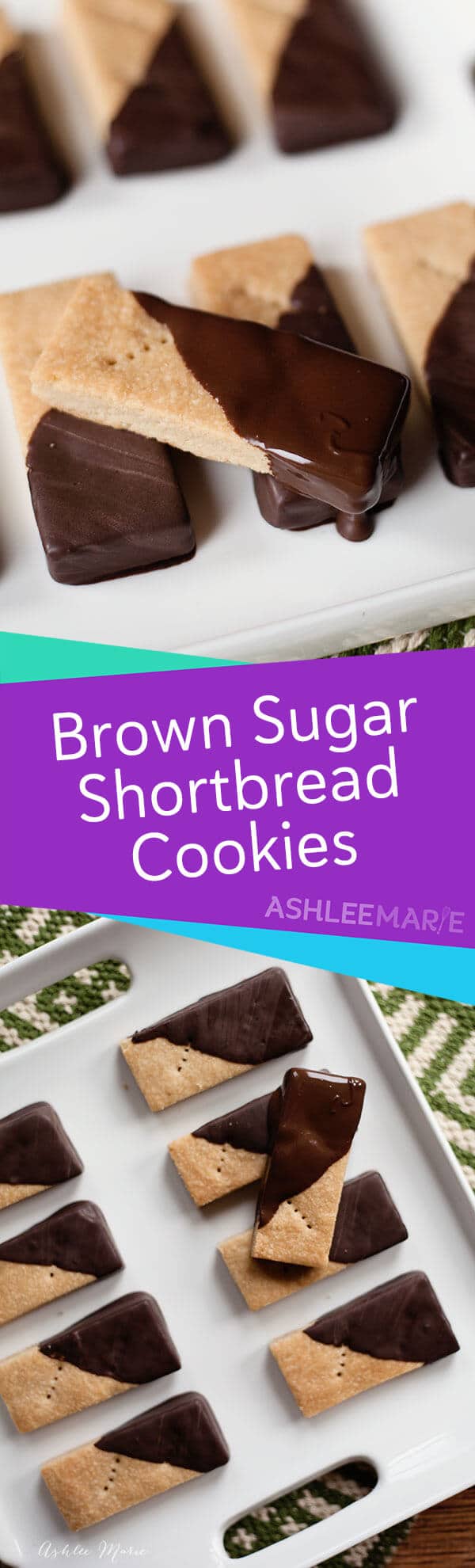 brown sugar shortbread cookies