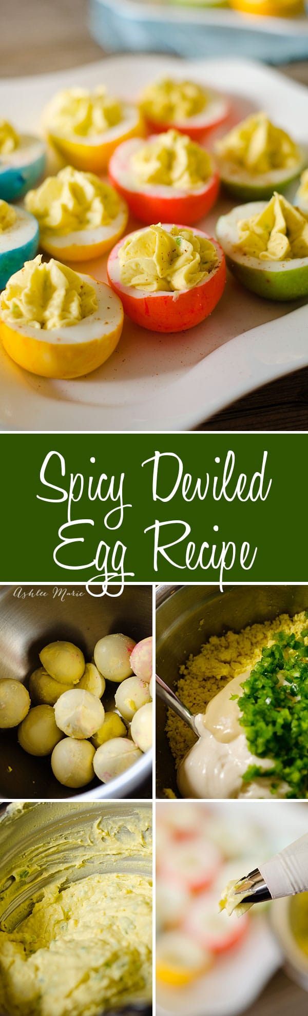 recipe for spicy deviled eggs, even my kids love this recipe