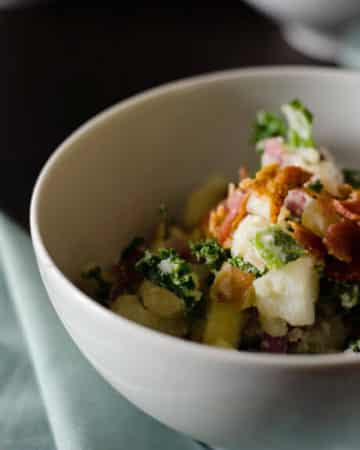 Kale and Apple Potato Salad