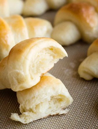 Buttery Crescent rolls recipe