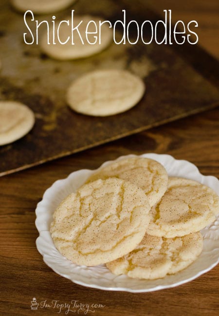An amazing cookie recipe for delicious snickerdoodles