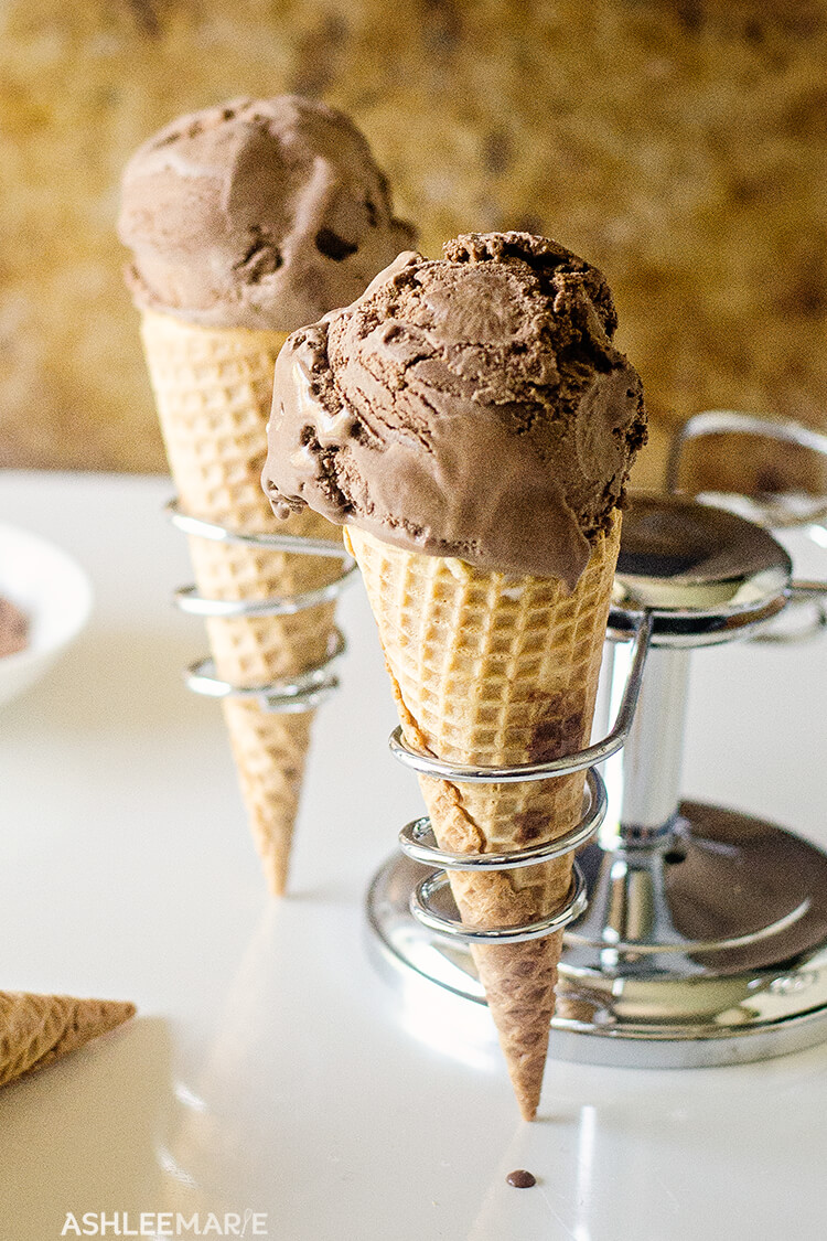 custard chocolate ice cream recipe
