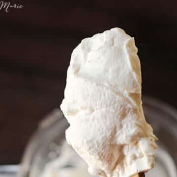 Stabilized Whipped Cream
