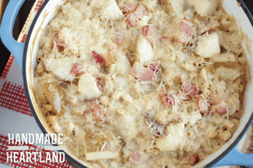 17 - Handmade in the Heartland - Bacon and Pear Macaroni and Cheese