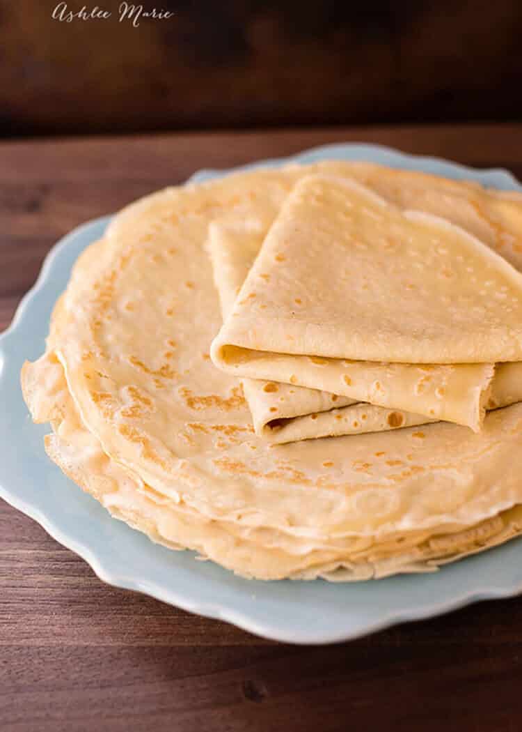 crepes are easy to make and delcious