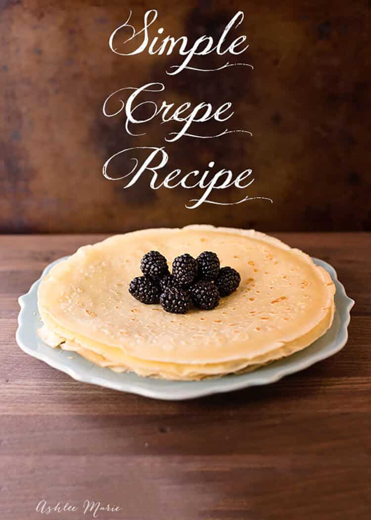 everyone loves these easy and simple crepes, this recipe is a must try, it's perfect