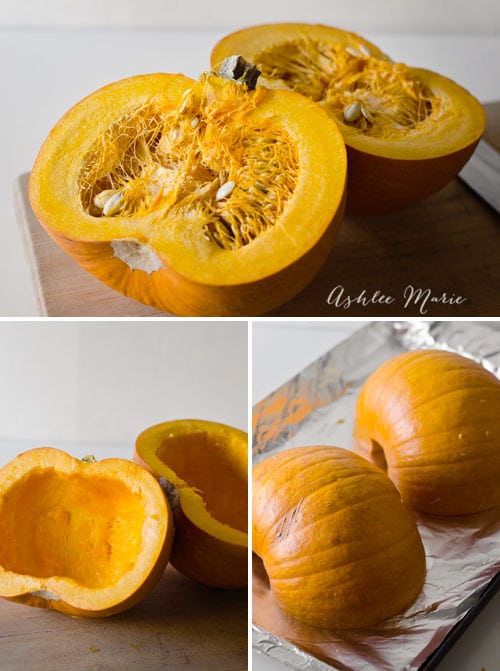you start by cooking the pumpkin