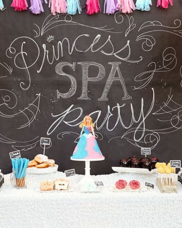 Disney Royal Princess Spa Party
