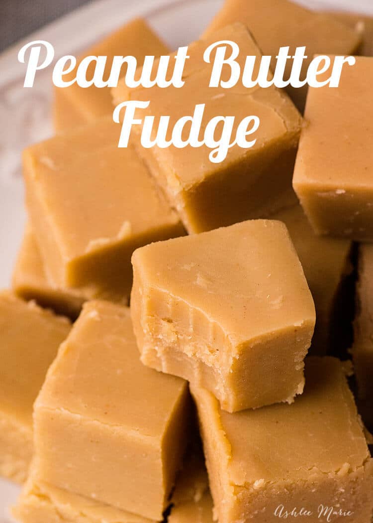 creamy and rich this peanut butter fudge is amazing