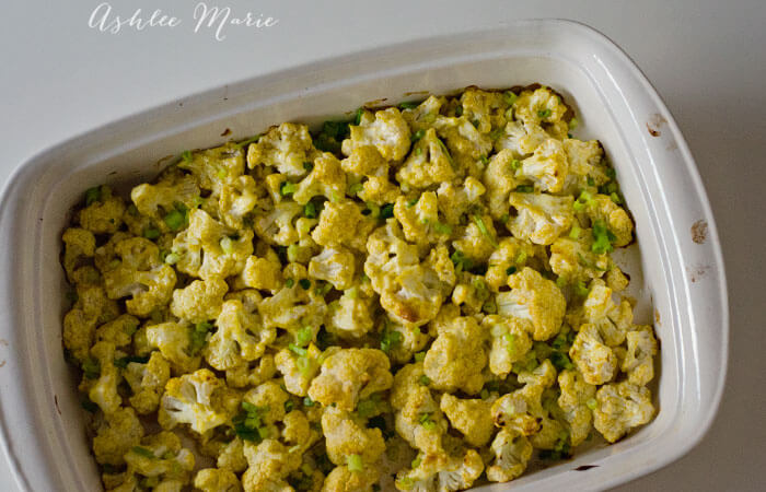 Curry Roasted Cauliflower Recipe