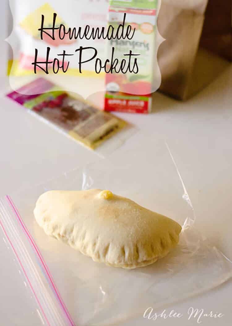 homemade hot pockets taste great fresh and are great cold