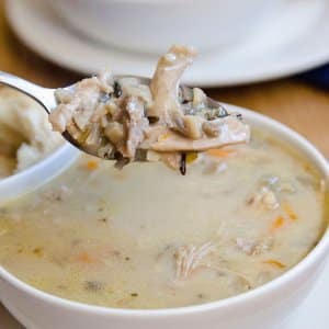 Creamy Turkey and Wild Rice Soup