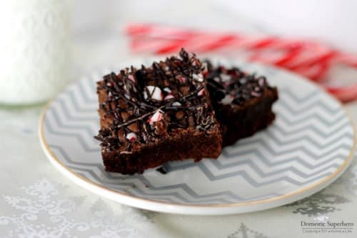 07 - Domestic Superhero - Dark Chocolate Peppermint Brownies