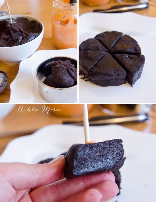 it's so easy to make these pie slice shaped pops