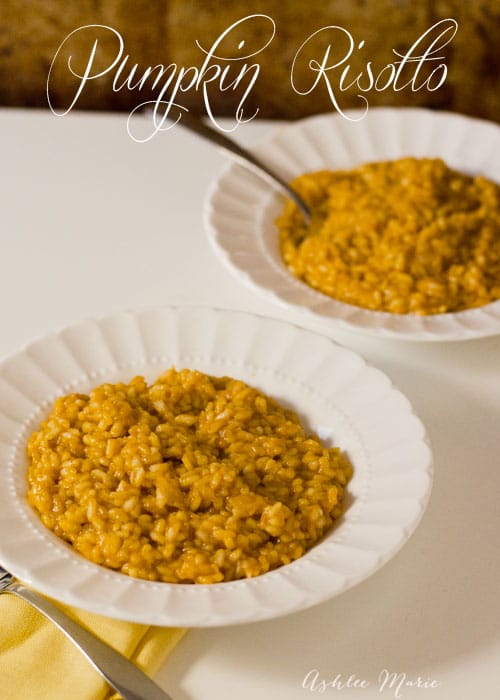 risotto isn't as scary as it sounds and this pumpkin risotto is perfect in the fall