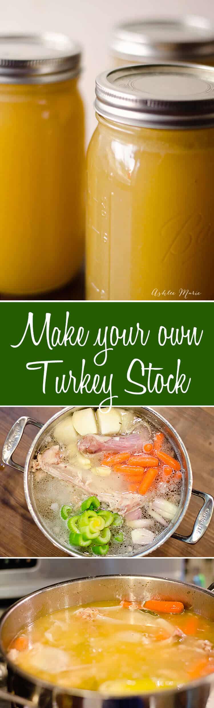 how to create your own turkey stock from your leftover turkey carcass