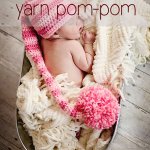 how to make an extra large yarn pom pom, tutorial