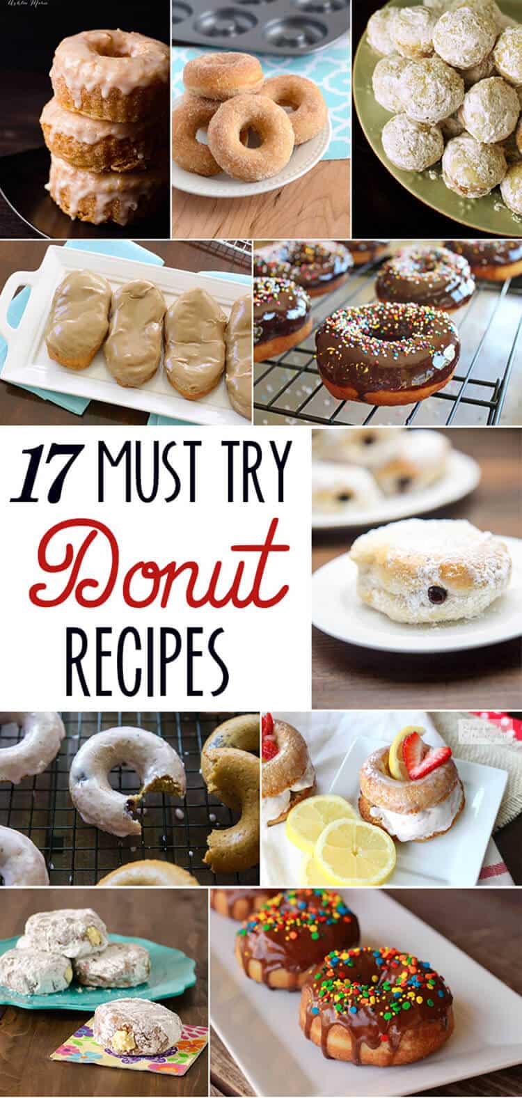 seventeen must try donut recipes