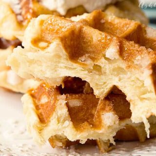Coconut Liege Waffle Recipe