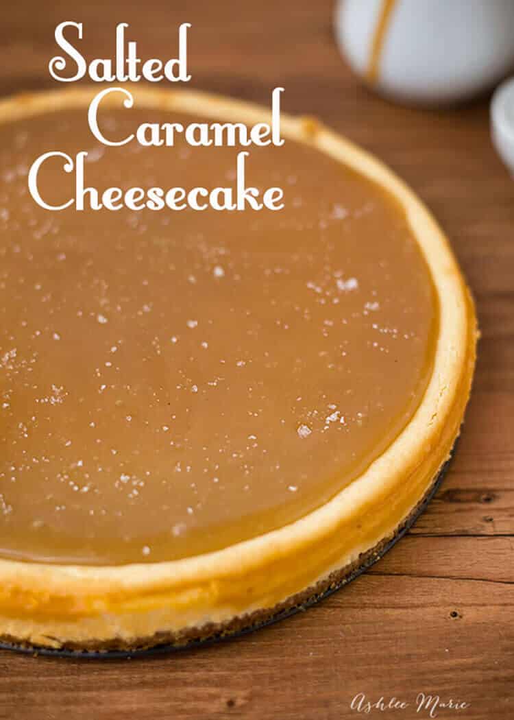 everyone loves salted caramel, and this cheesecake is no exception, it's delicious and a huge hit