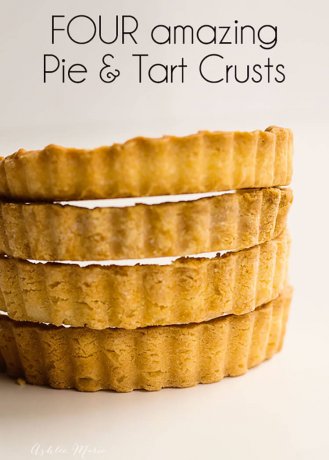 Four amazing Pie Crusts - Flaky, Brisee, Sucree, Sablee - Ashlee Marie ...