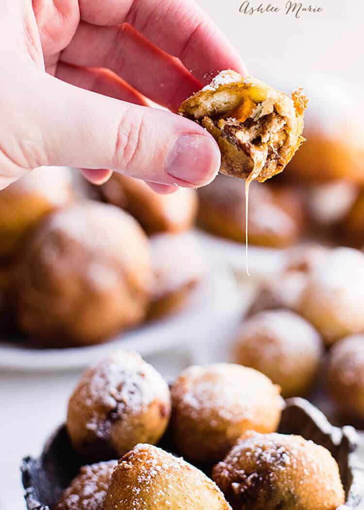Fried Mini snickers (or other mini candy bars) are SO delicious, you'll get a warm melted candy center fried in a sweet batter