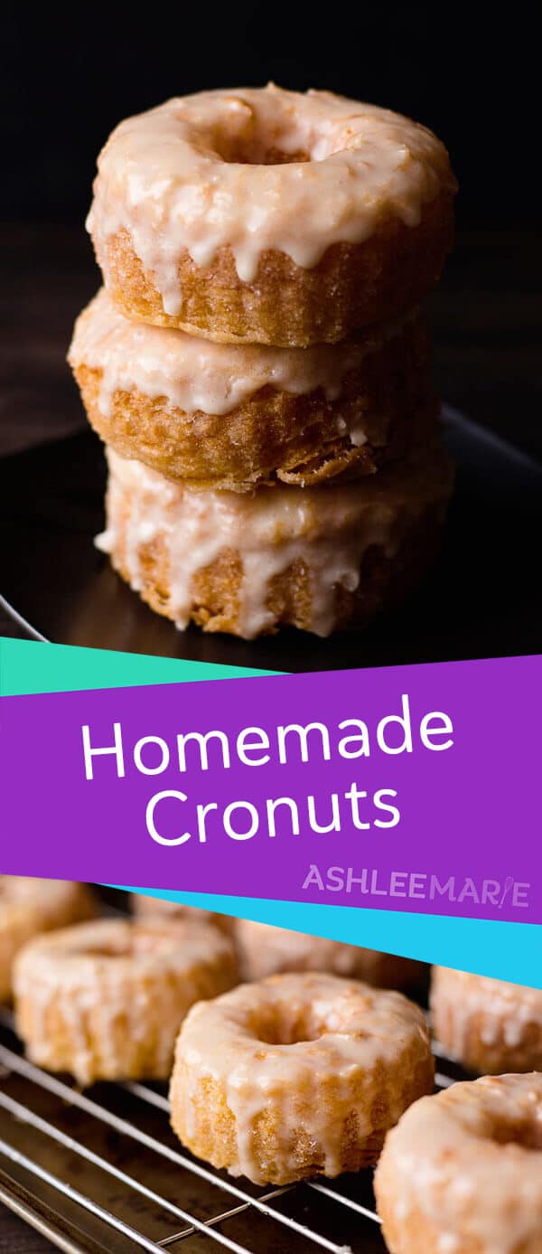 homemade cronut recipe and video tutorial