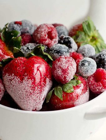 Sugared berries