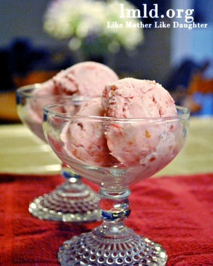 plum ice cream