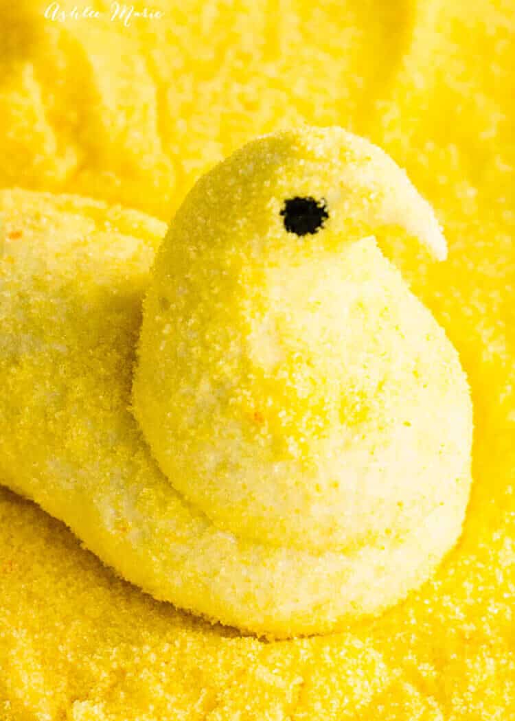 how to make your own homemade peeps, a fun sweet treat, click for the recipe and a full video tutorial