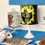 disney descendants party food and cake