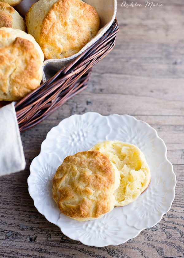 I have to make a triple batch of these extra sharp cheddar biscuits cause they are gone so quickly, a huge favorite at our house.