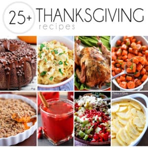 Twenty Five Thanksgiving recipes