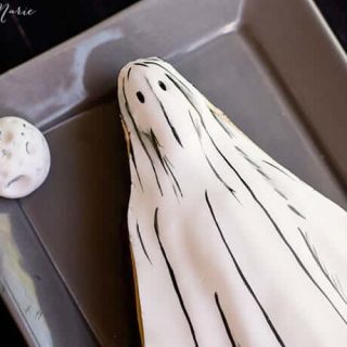 Chocolate and Peanut Butter Ghost Brownies – Halloween Baking Championship ep 1 main challenge