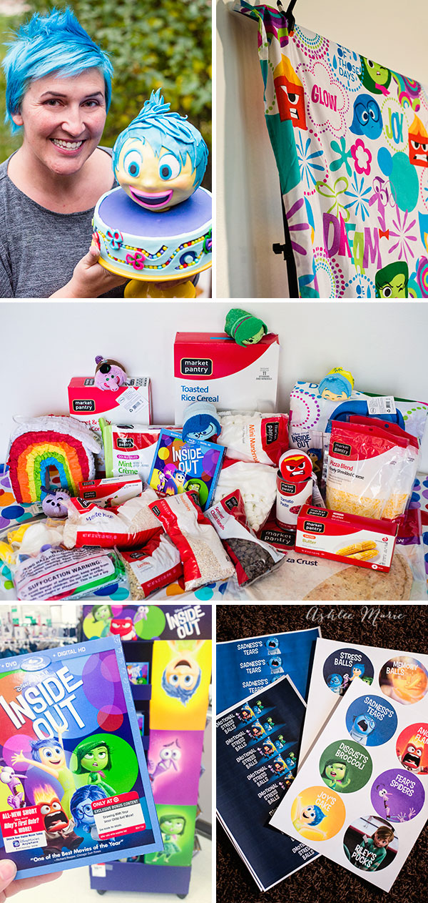 It does not any easier to throw a fun inside out themed movie night party