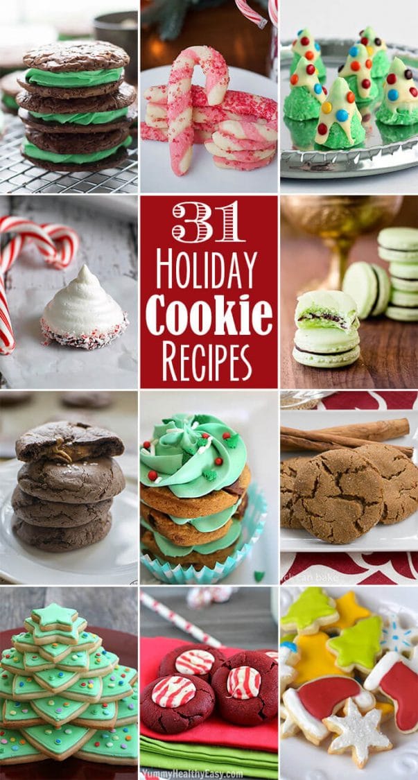 31 Holiday Cookies you need to try - Ashlee Marie - real fun with real food