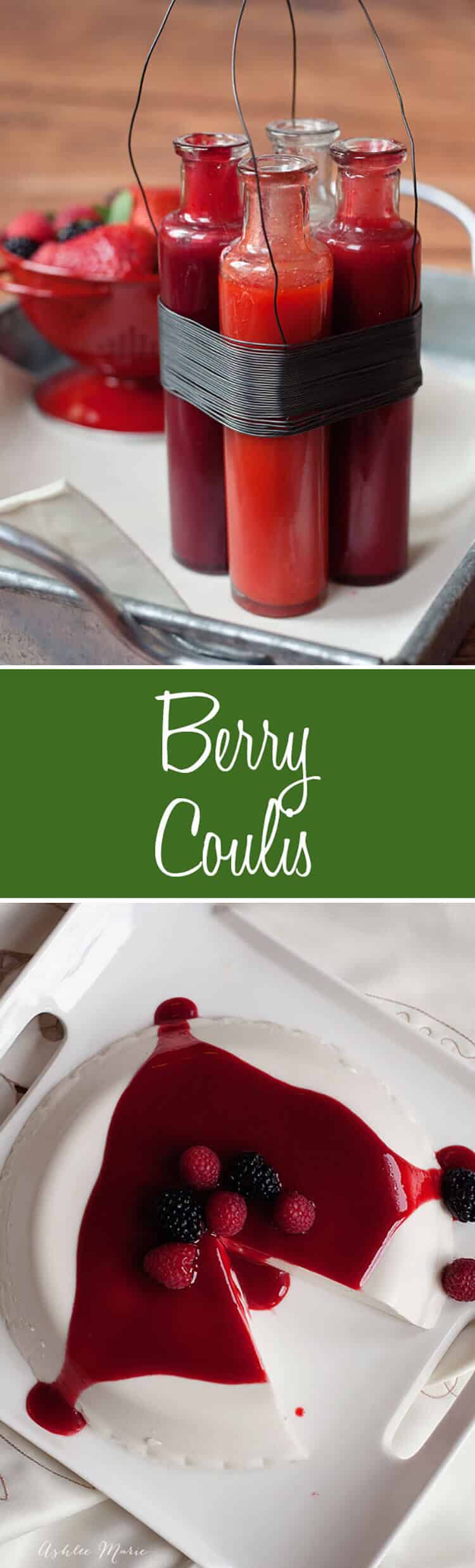 recipe and video tutorial for this delicious berry coulis, I use this on top of of half a dozen desserts, it is absolute perfection