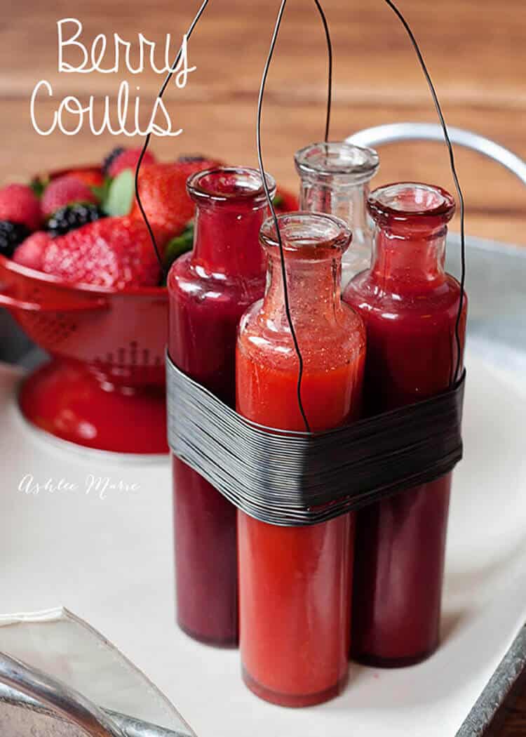 this berry coulis is simple to make and amazing on any dessert