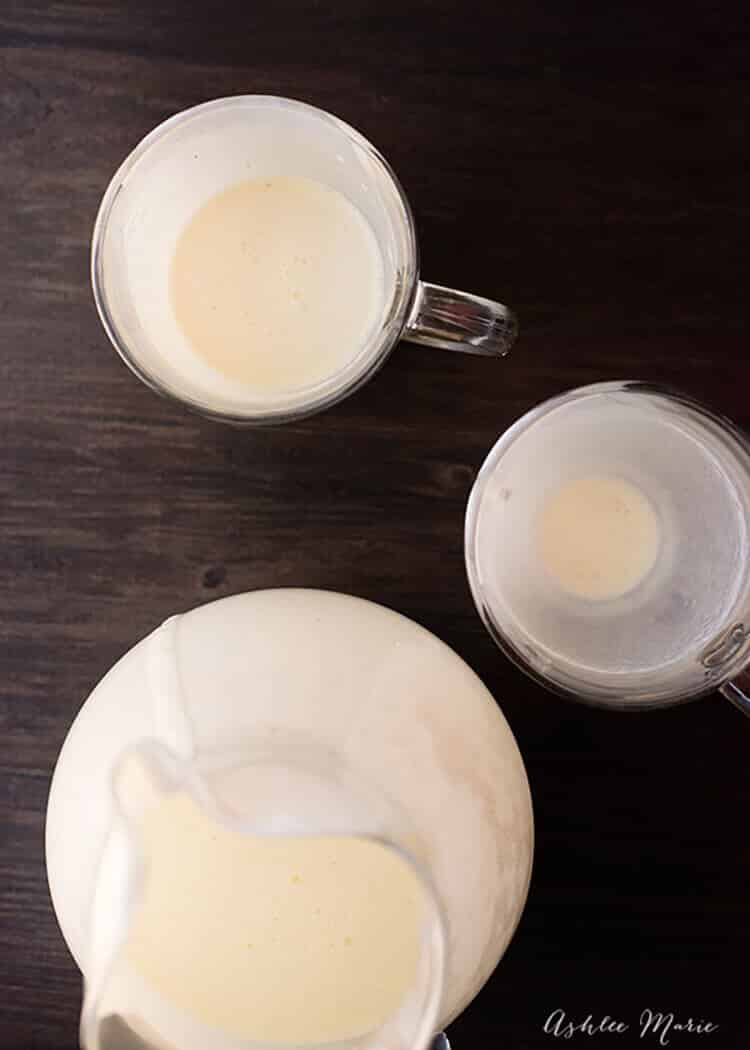 who doesn't love eggnog, this homemade version is easy to make and tastes amazing