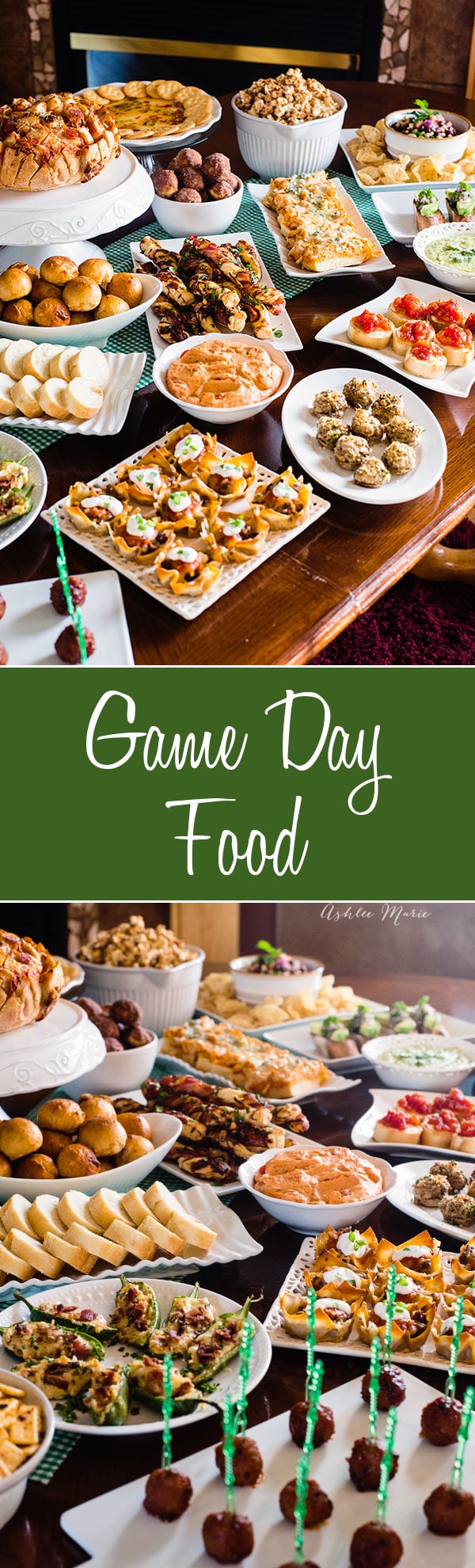 game day food from some of the top food bloggers