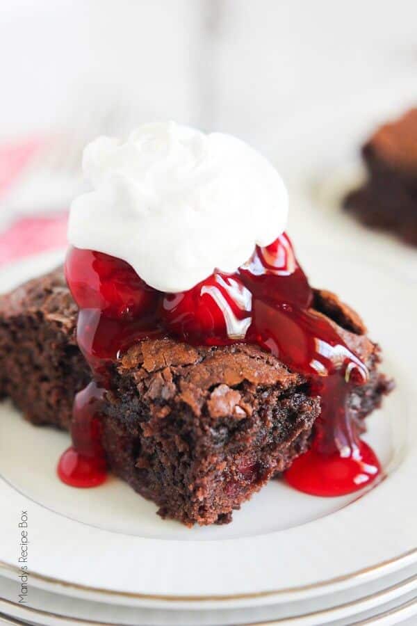 Black-Forest-Brownies