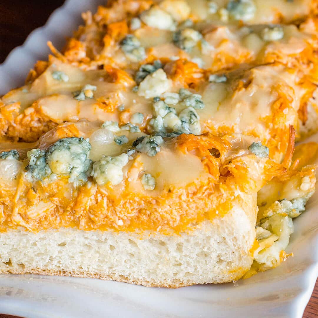 buffalo chicken french loaf