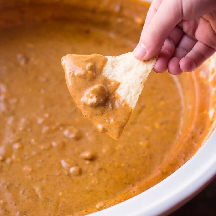 Chili's Copycat Spicy Queso Recipe - Ashlee Marie - real fun with real food