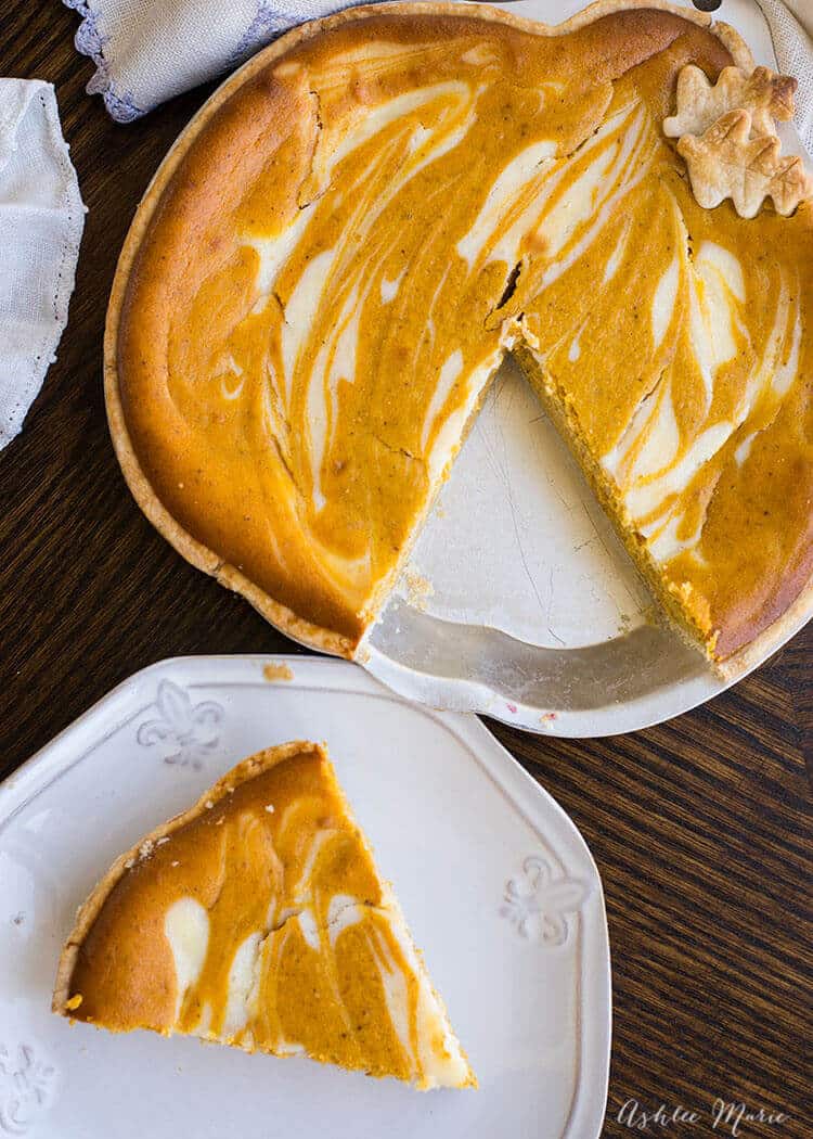 The cream cheese in this pie creates an amazing texture that just makes the classic pumpkin pie even better!
