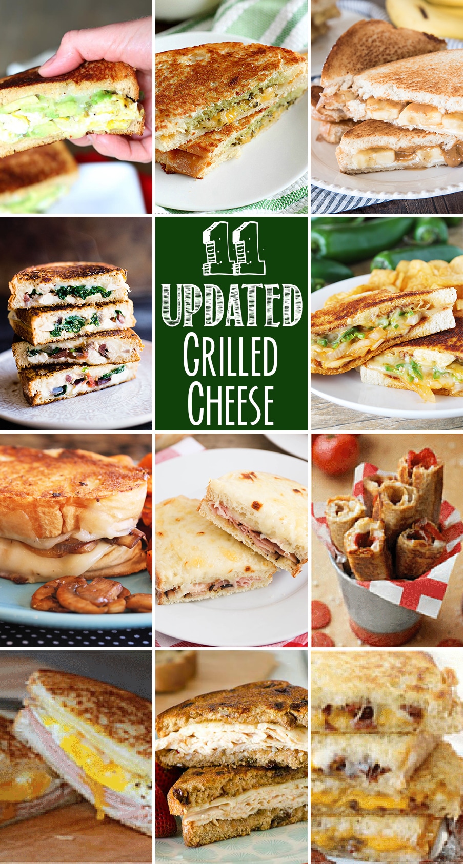 eleven updated grilled cheese recipes